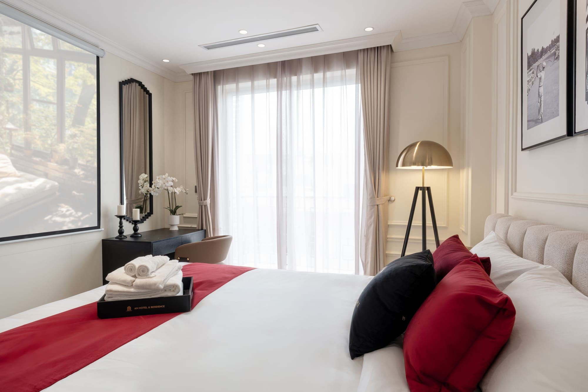 AN Hotel Suite — Luxurious living space